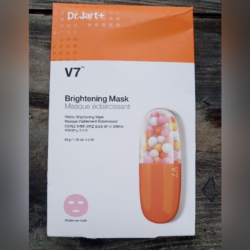 Dr.Jart+ V7 Brightening Masks 5 Count Facial Sheet Masks